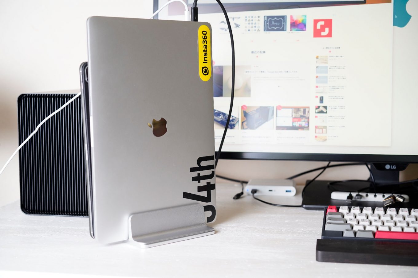 クラムシェルモードセット 今更ながら、M2 macbook airでクラムシェルモードをやってみた話